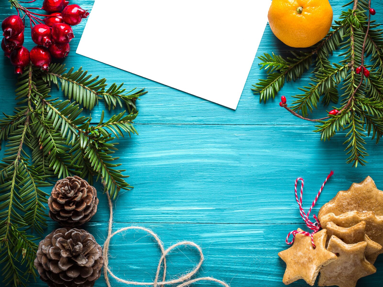 Canon EF 50mm F1.8 II sample photo. Christmas, postcard, mockup photography