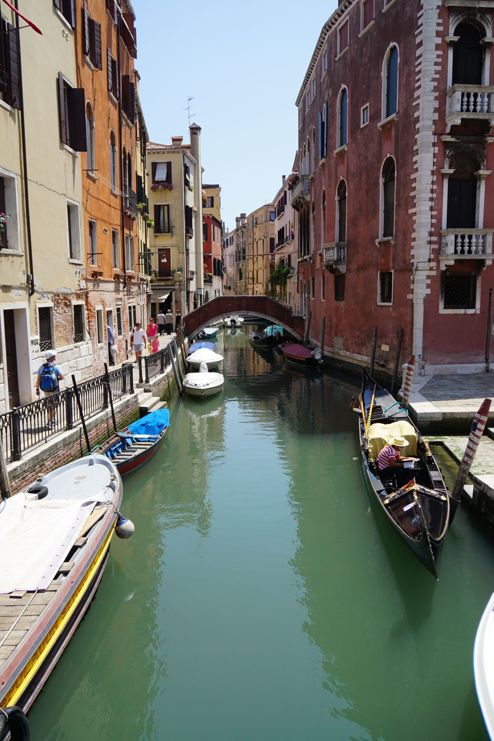 Sony a6000 sample photo. Venice, gondola, canal photography