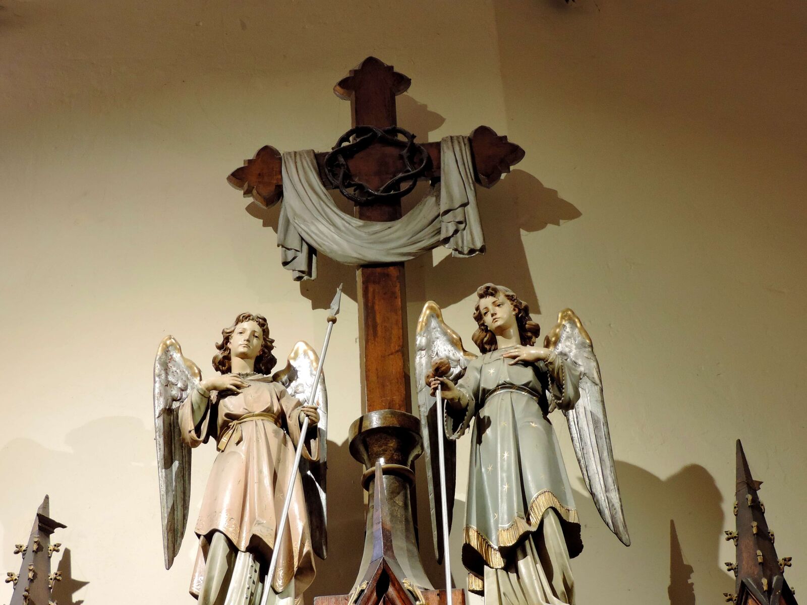 Nikon Coolpix P520 sample photo. Angel, christian, christianity, cross photography