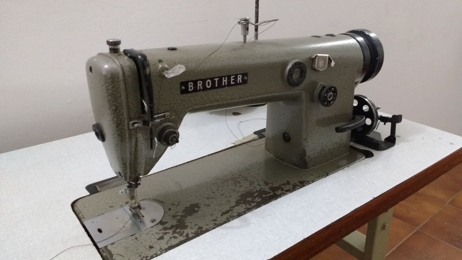 Motorola MotoG3 sample photo. Sewing machine, brother, industrial photography