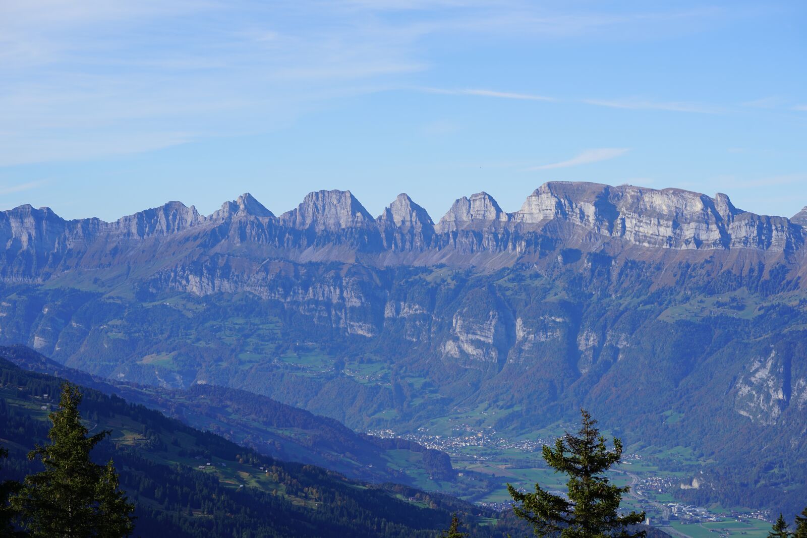 Sony a7R II + Sony FE 90mm F2.8 Macro G OSS sample photo. Churfirsten, mountains, st photography