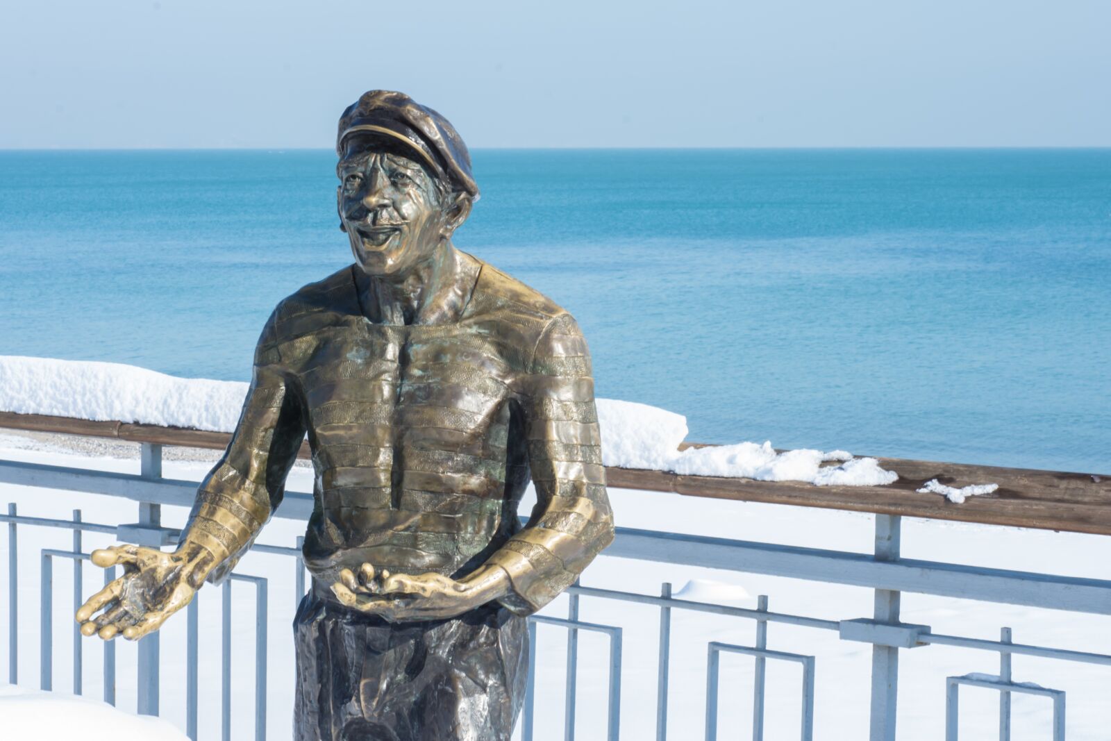 Nikon D7200 sample photo. Sea, ice, sculpture photography