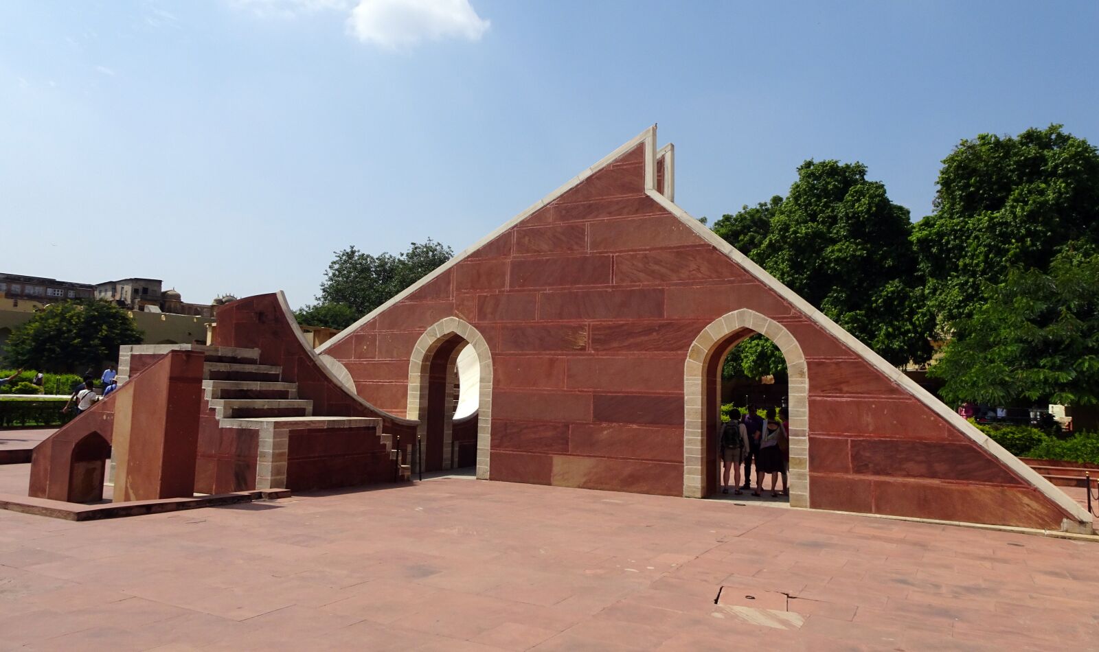 Sony Cyber-shot DSC-HX90V sample photo. Jantar mantar, architectural, astronomical photography