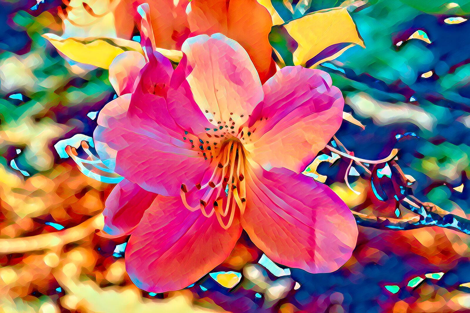 Canon EOS 550D (EOS Rebel T2i / EOS Kiss X4) sample photo. Rhododendron, rose, tree photography