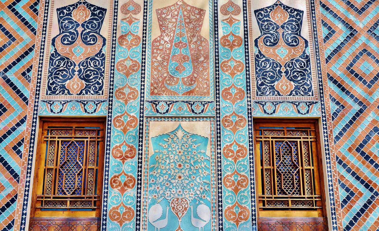 Nikon D7000 sample photo. Mosaic, pattern, facade photography