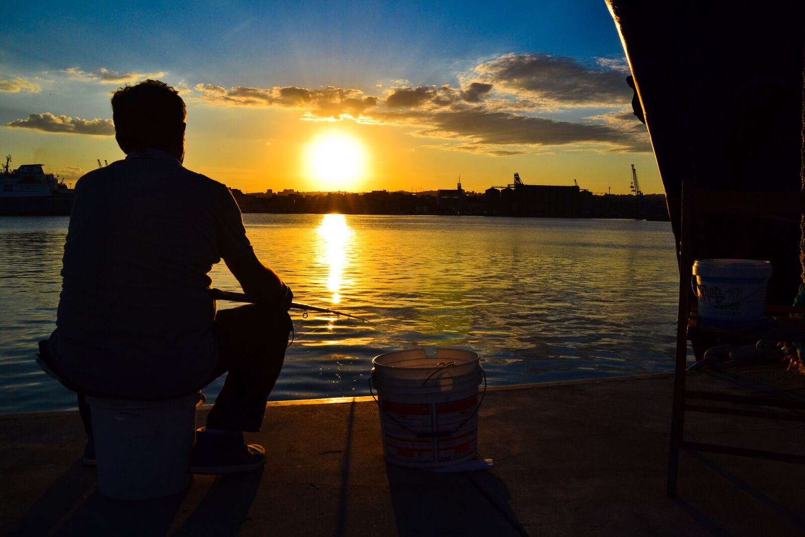 Nikon D3100 sample photo. Sunset, porto, sea photography