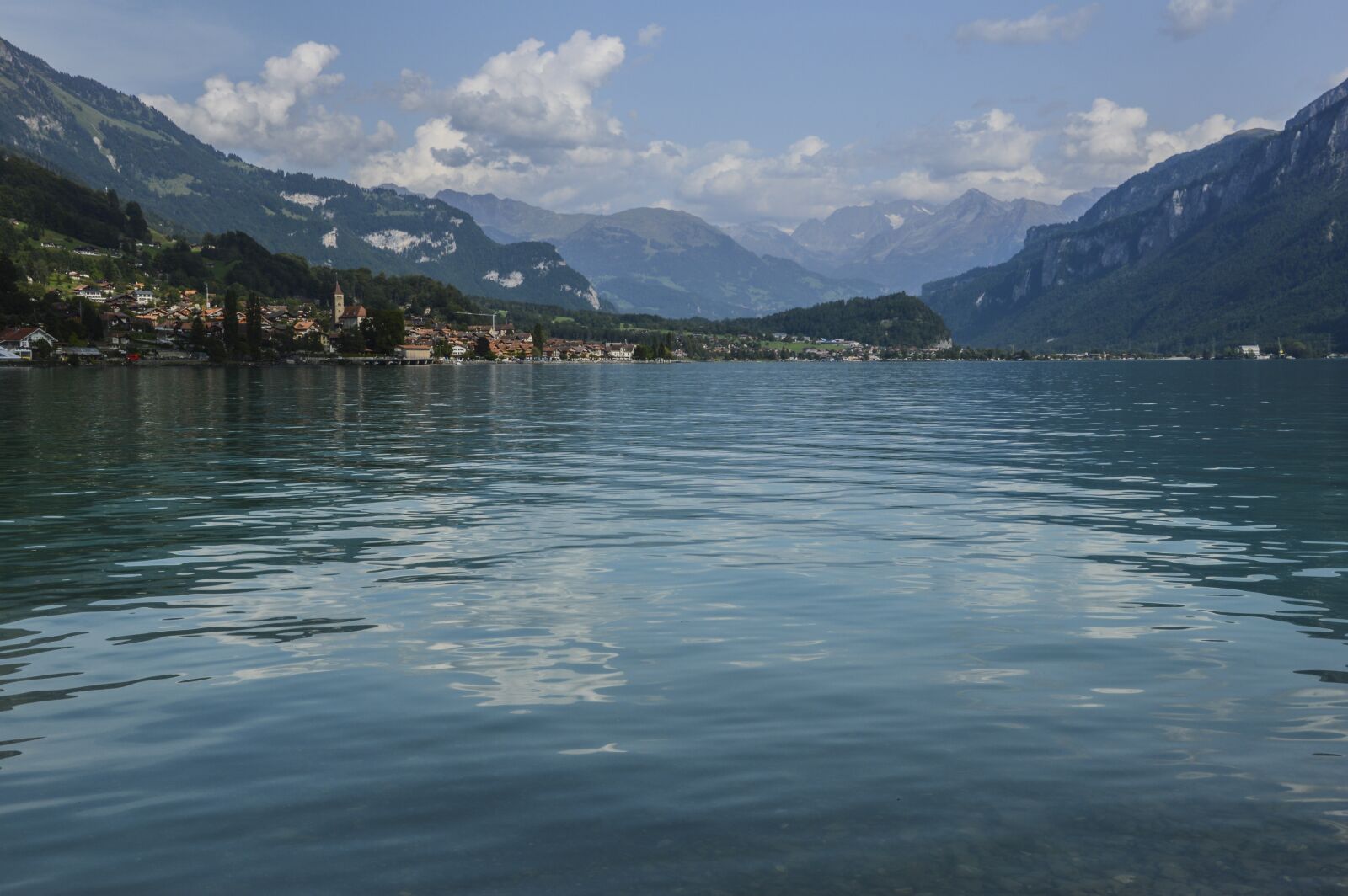 Nikon D3200 sample photo. Lake brienz, brienz, alpine photography