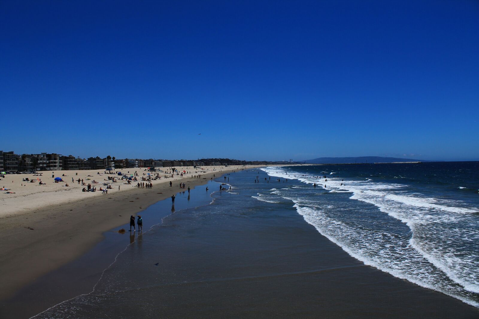 Canon EOS 1100D (EOS Rebel T3 / EOS Kiss X50) sample photo. Beach, santa monica, california photography