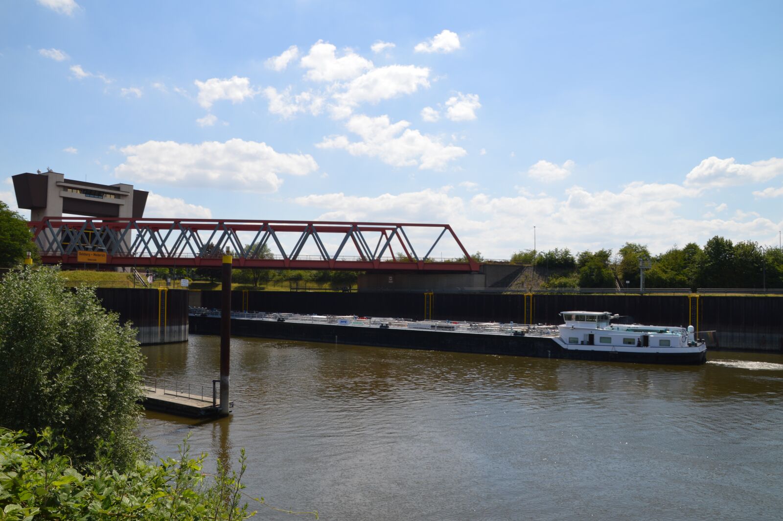 Nikon D3200 sample photo. Lock, ship, water photography