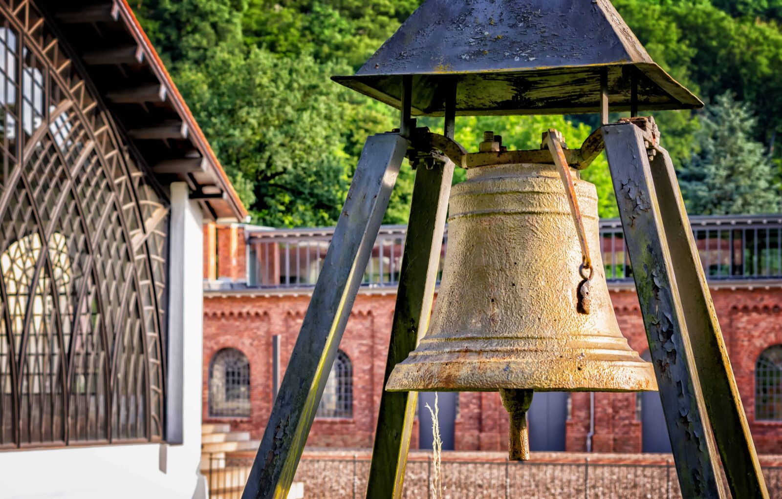 Nikon D3300 sample photo. Architecture, tree, outdoor, bell photography