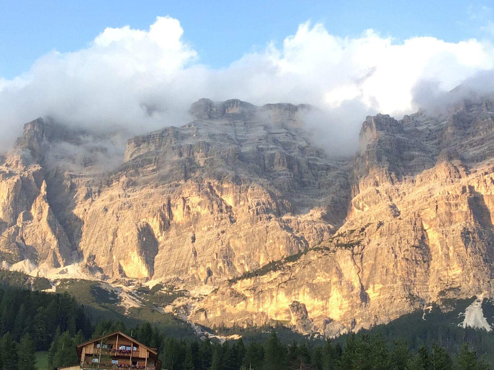 Apple iPad (6th generation) sample photo. Dolomites, passo delle erbe photography
