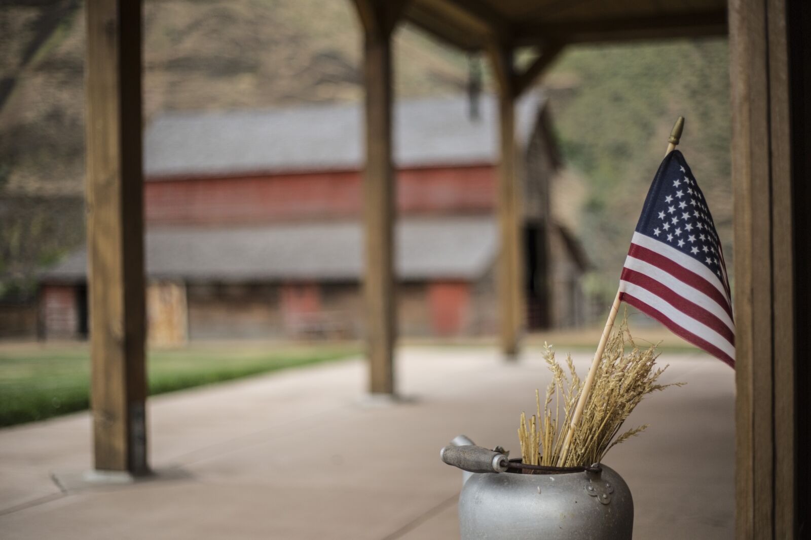 Canon EF 50mm F1.8 II sample photo. Flag, american flag, usa photography