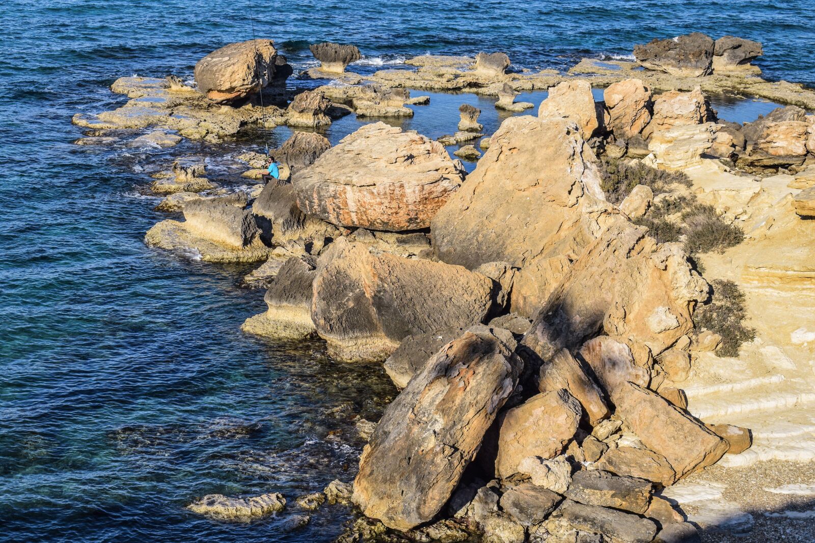 Nikon D3300 sample photo. Cyprus, kapparis, rock formations photography