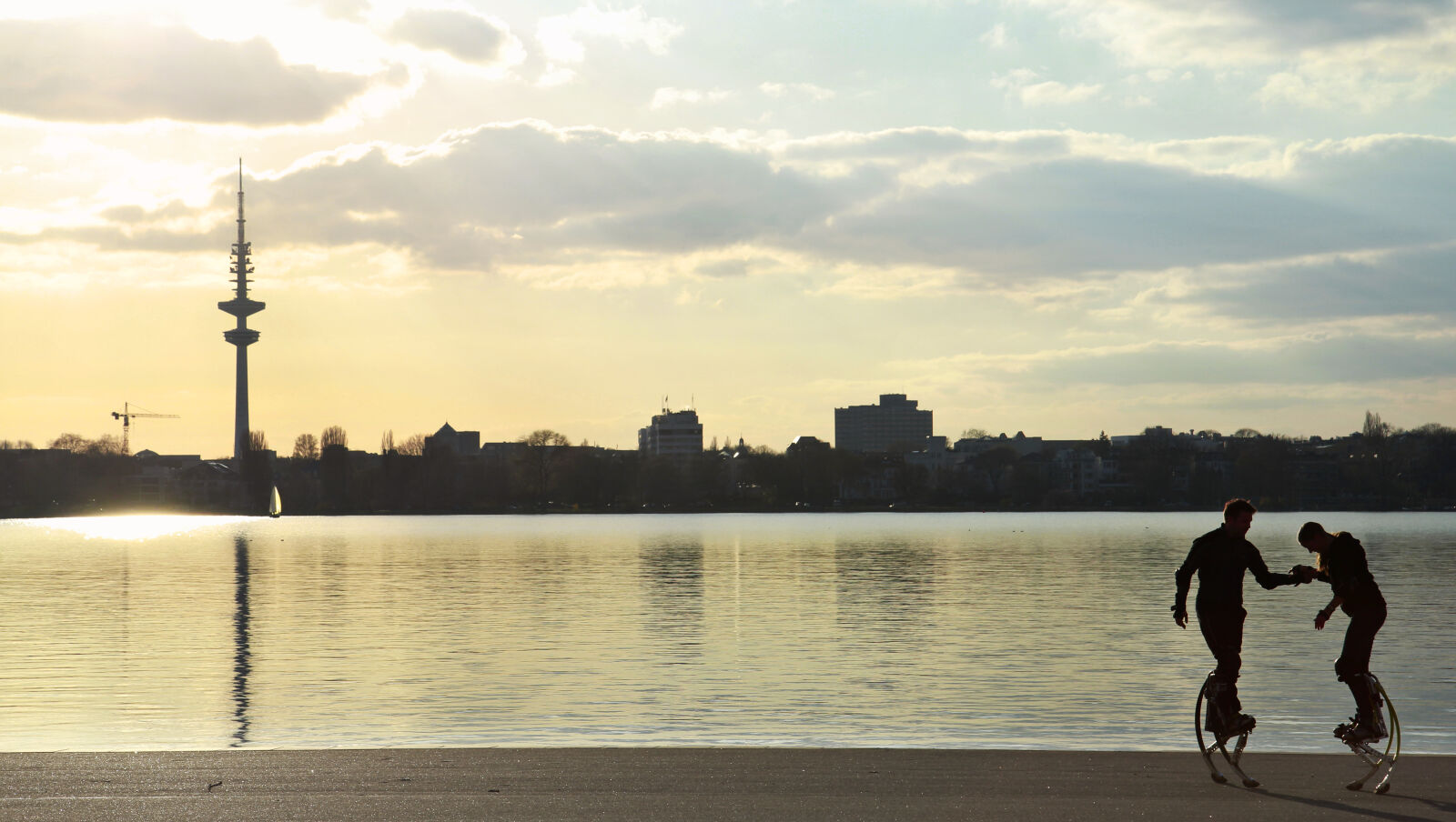 Canon EOS 60D sample photo. Alster, hamburg, sport, water photography