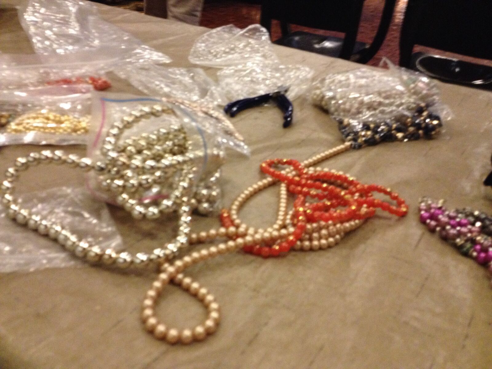 Apple iPhone 4S sample photo. Beads, jewelry supplies, craft photography