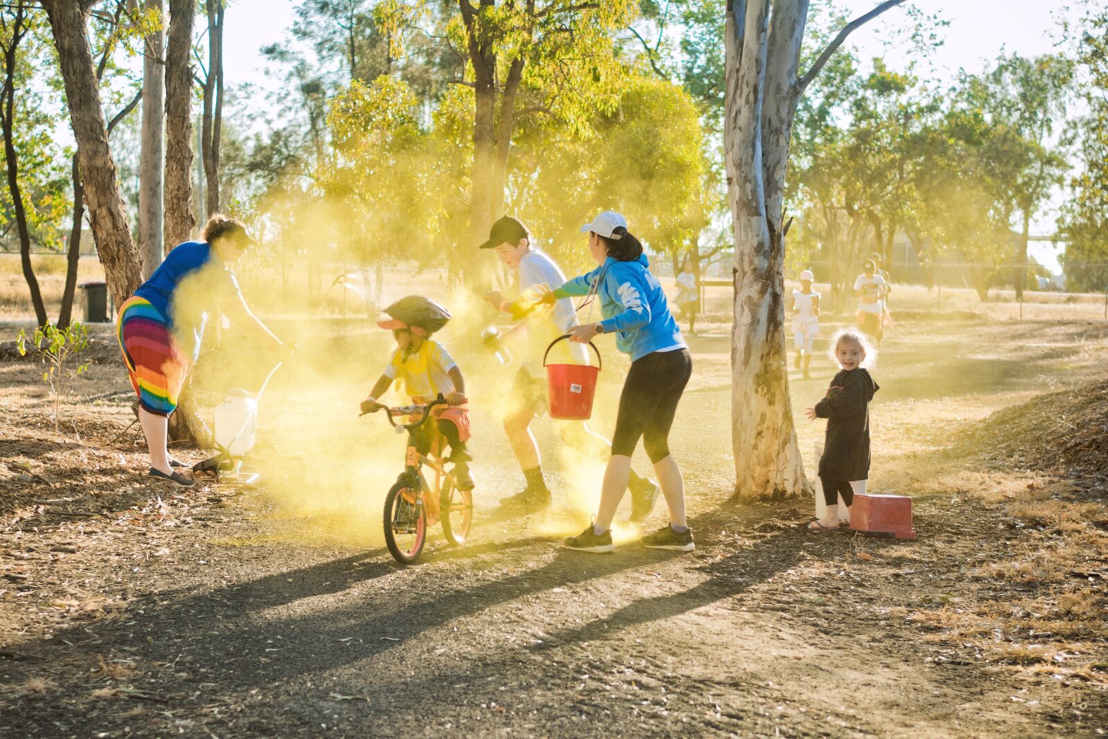 Nikon D7100 sample photo. The color run, colorful photography