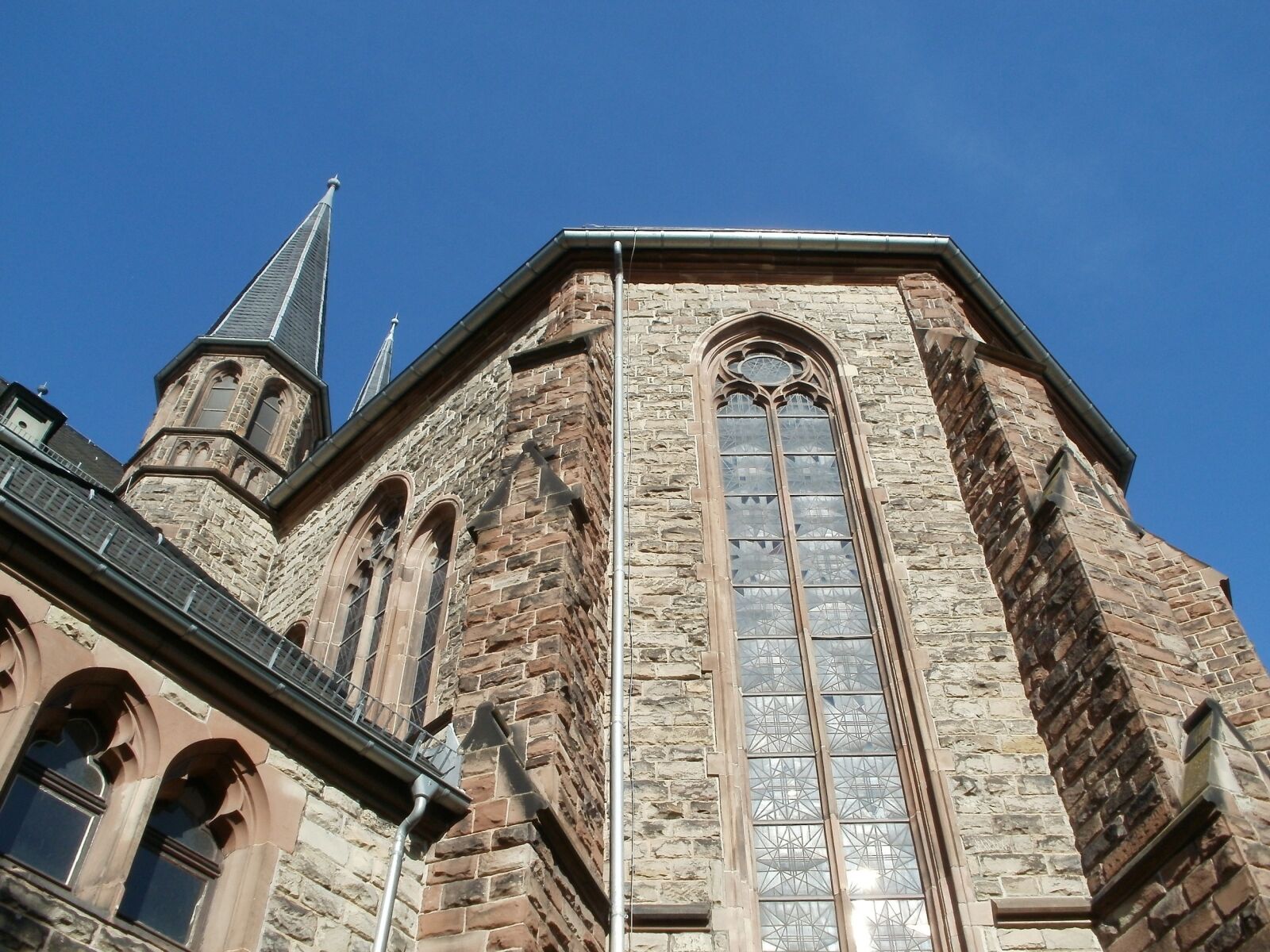 Olympus FE47,X43 sample photo. Gothic, church, st josef photography