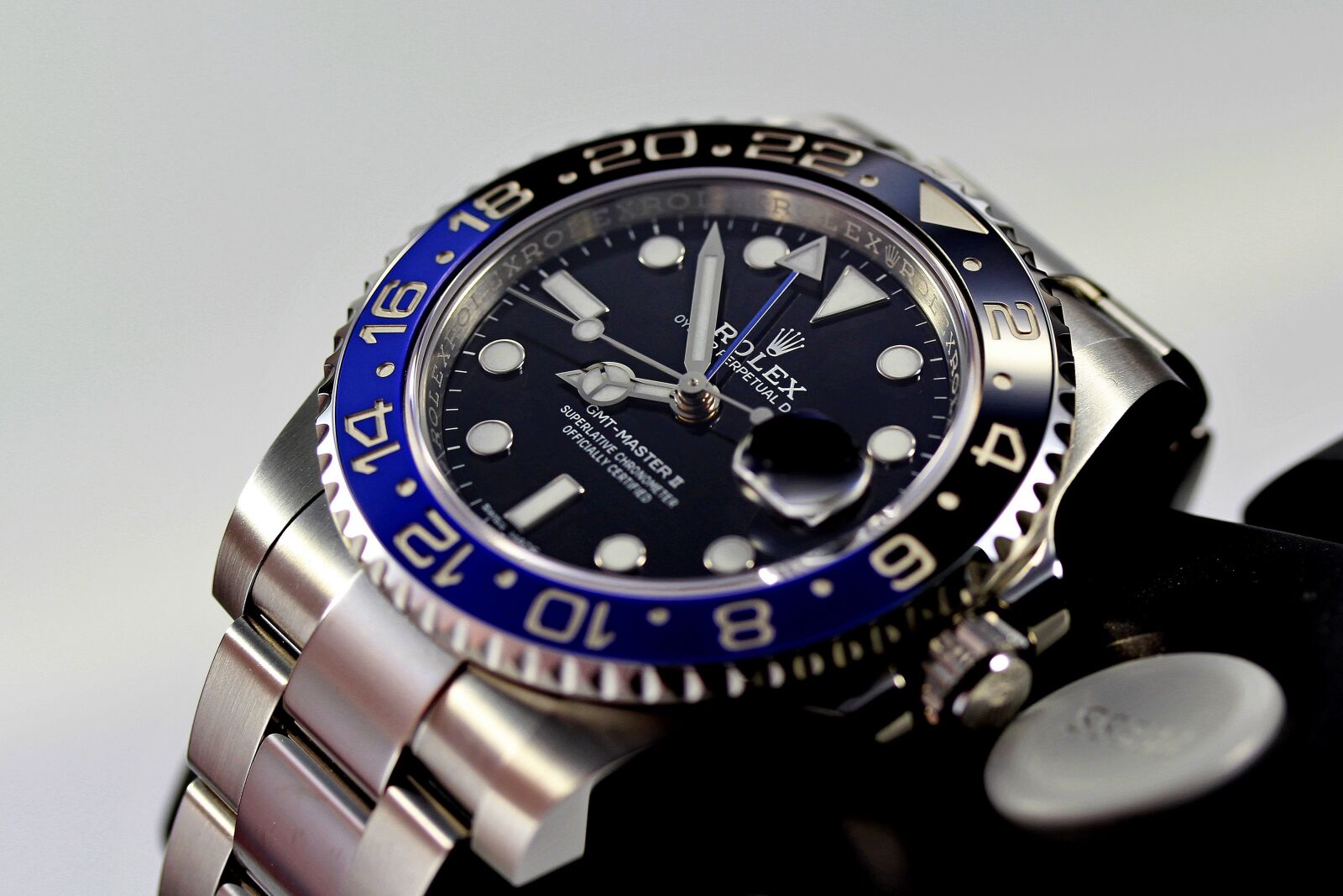 Canon EF-S 60mm F2.8 Macro USM sample photo. Rolex, gmt, master photography