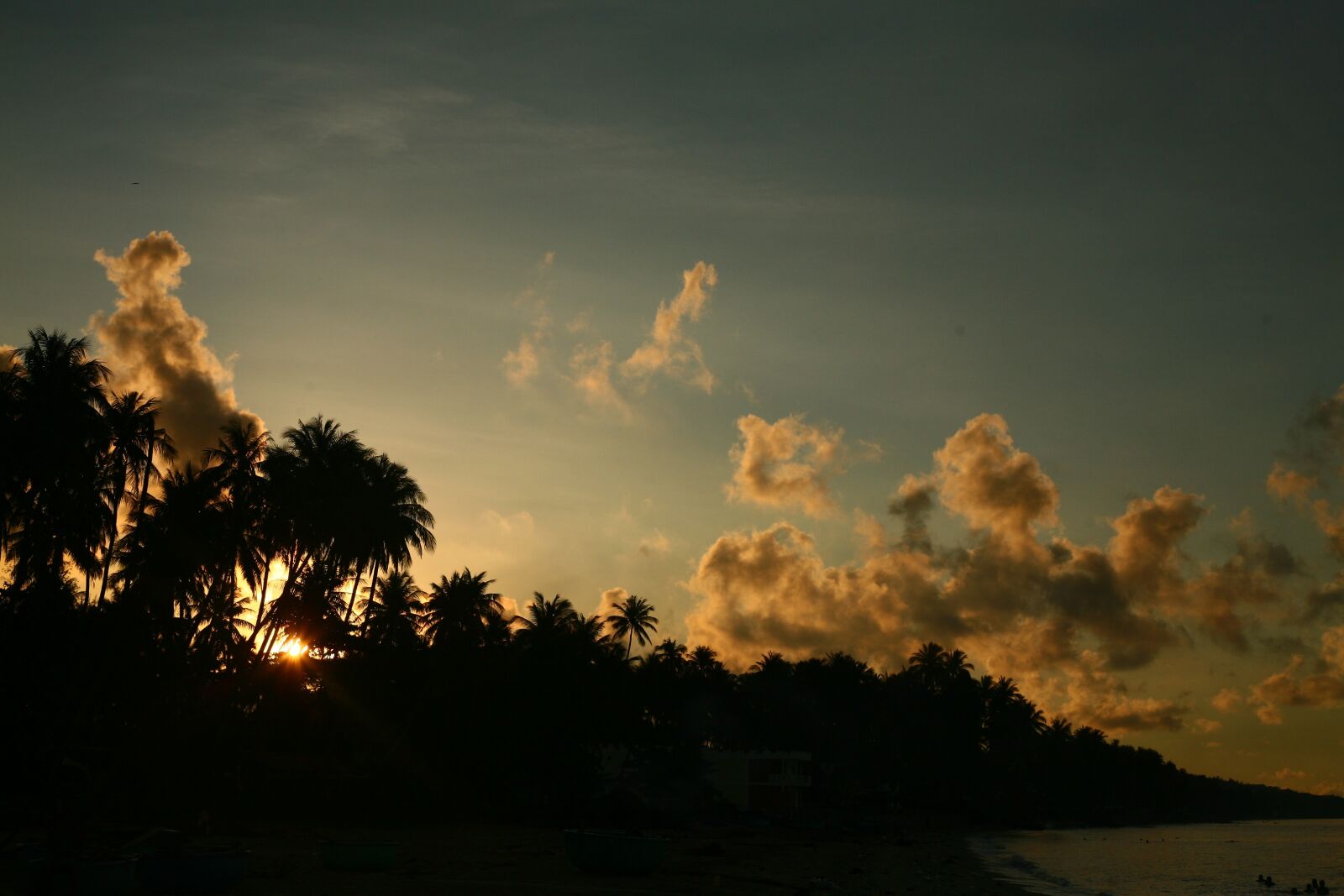 Canon EOS 5D sample photo. Sunset, seascape, tropics photography