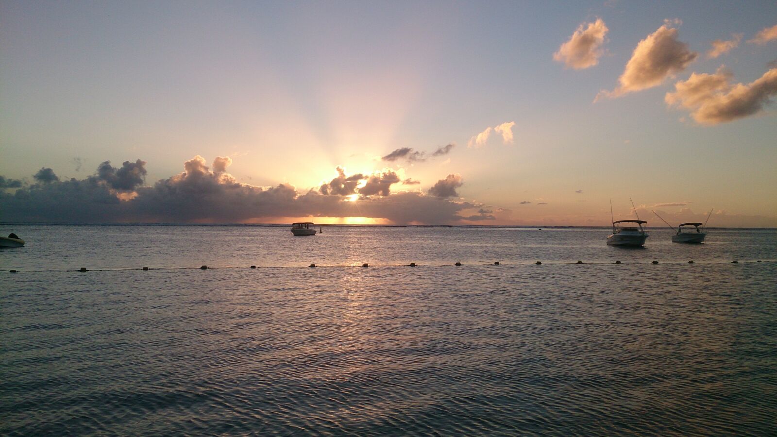 Sony Xperia Z sample photo. Sunset, sea, ocean photography