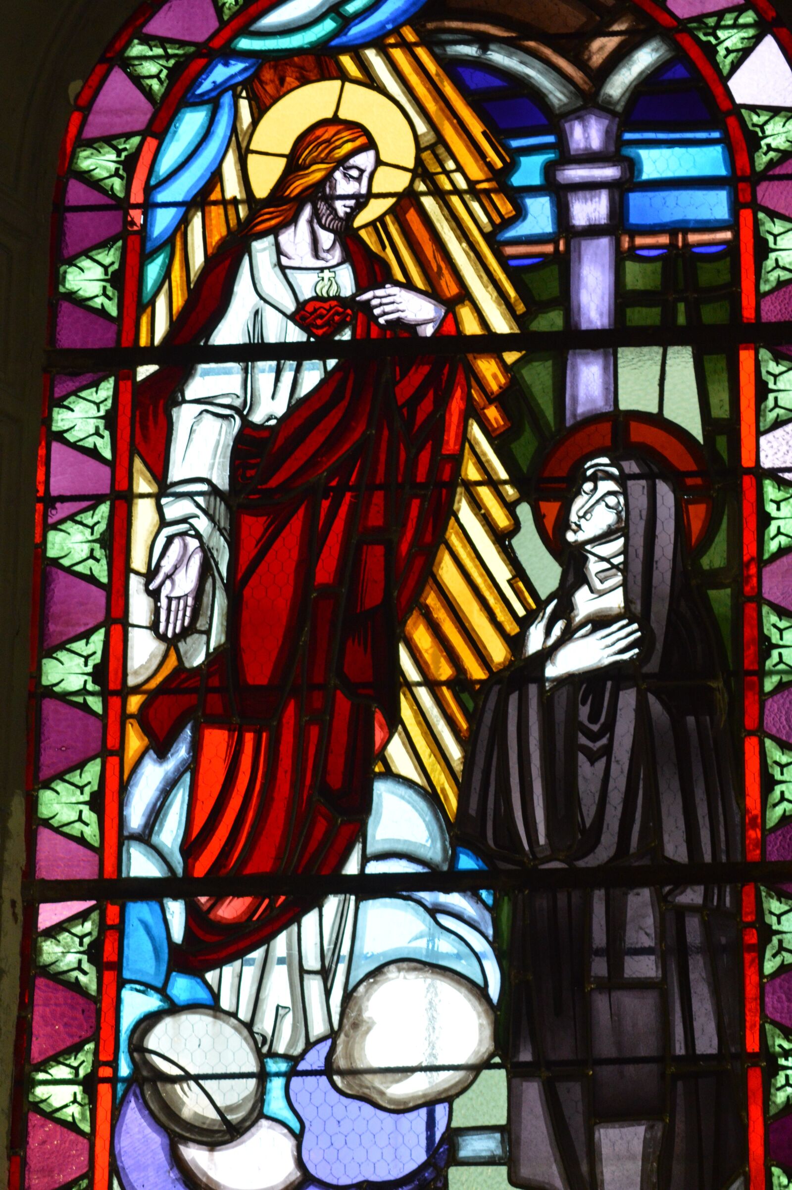 Nikon D3200 sample photo. Stained glass, window, church photography