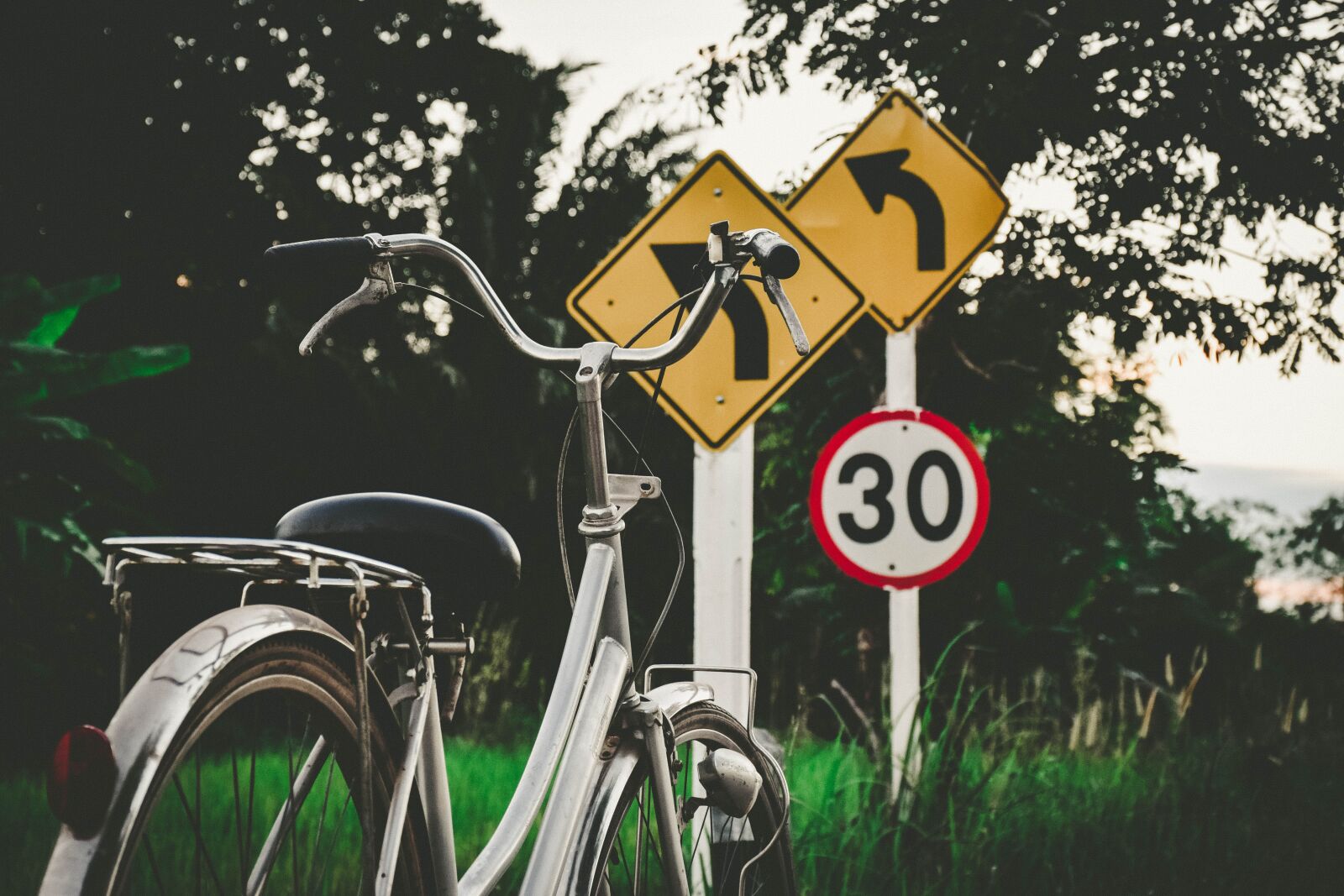 Nikon D5300 sample photo. Bike, label, thailand photography