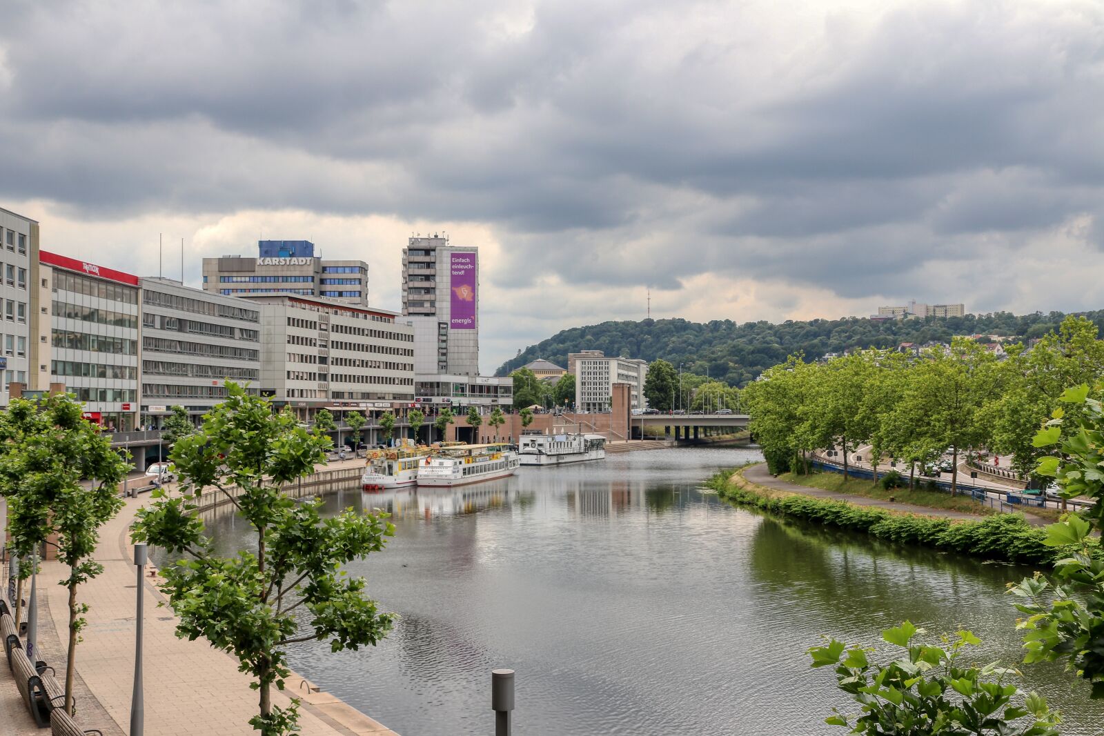 Canon EOS 80D sample photo. Saarbrücken, river, germany photography
