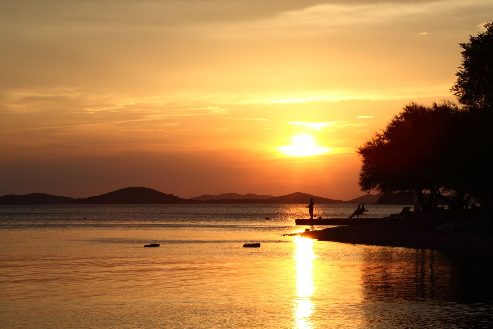 Canon EF 24-105mm F4L IS USM sample photo. Sea, sunset, sky photography