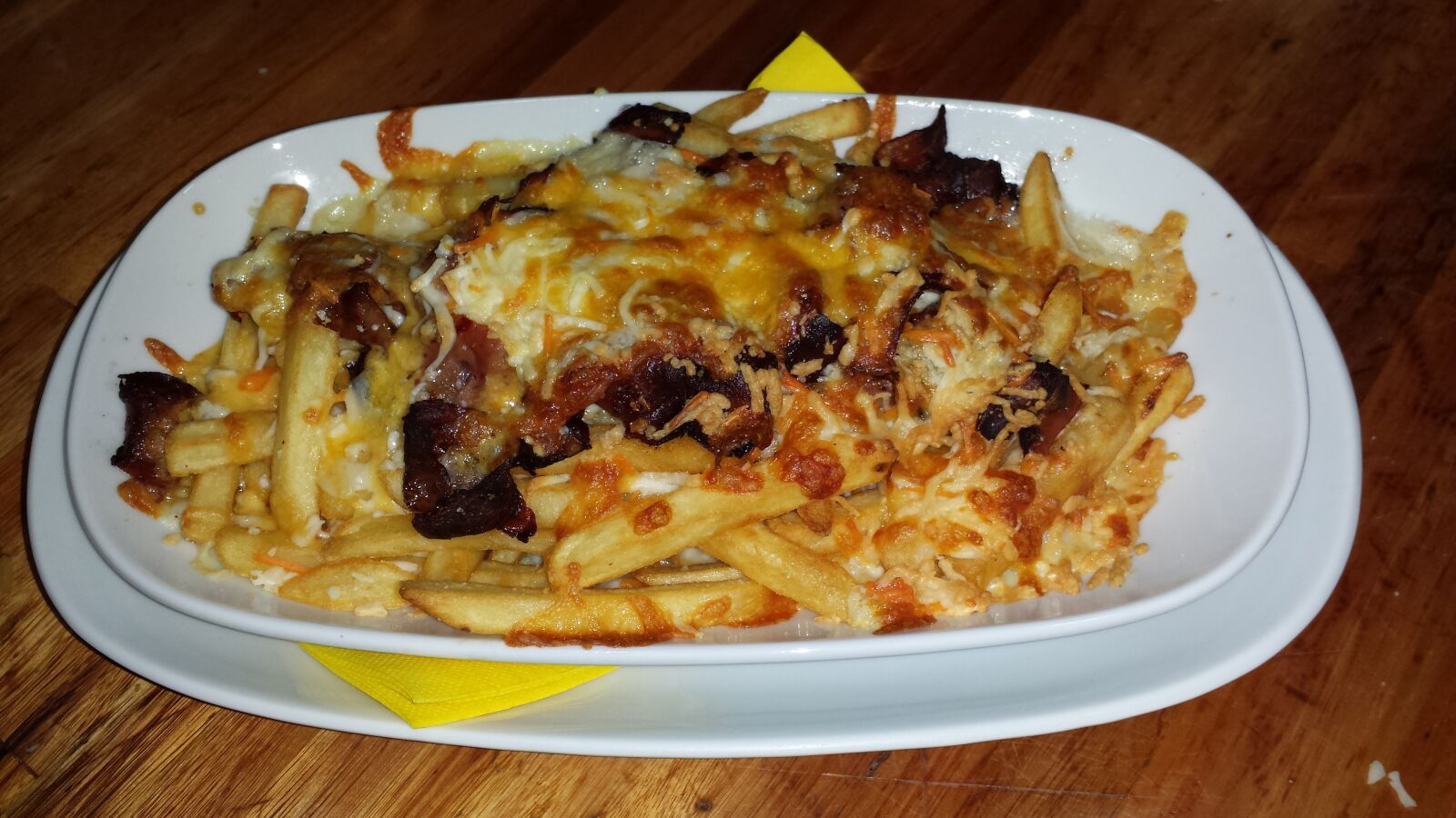 Samsung Galaxy S4 sample photo. Potatoes, with, bacon photography