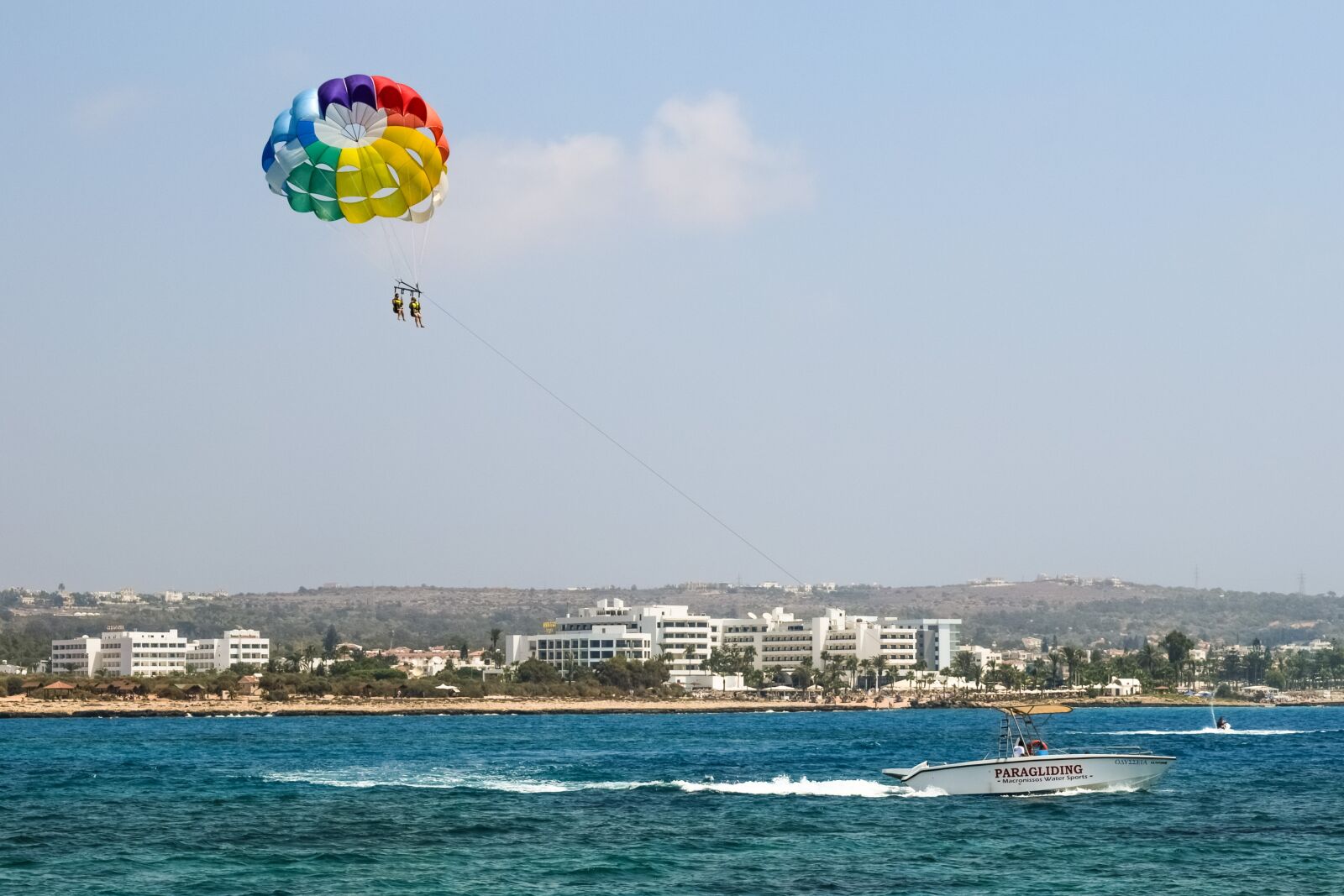 Nikon D3300 sample photo. Parachute, paragliding, colorful photography