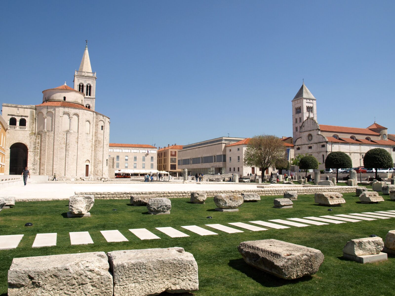 Olympus E-510 (EVOLT E-510) sample photo. Zadar, history, city photography