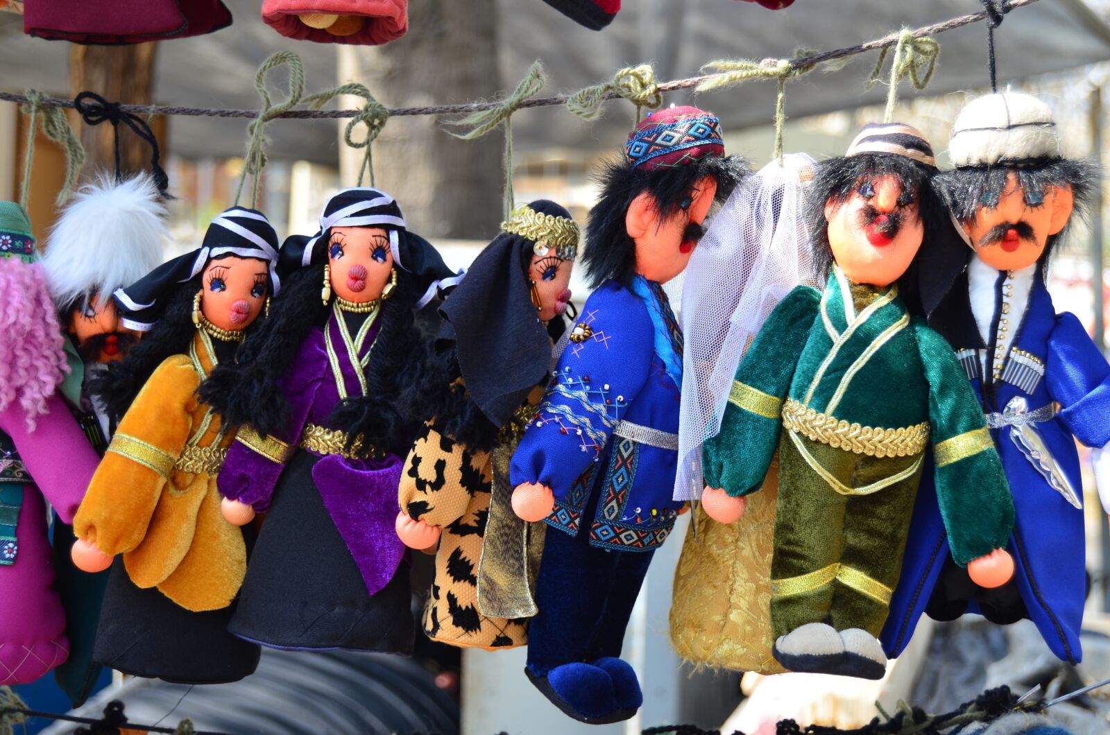 Nikon D5100 sample photo. Dolls, traditional, market photography