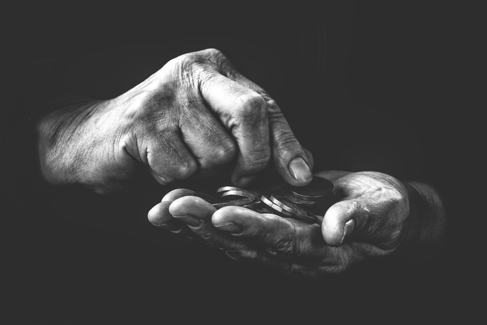 Nikon D7200 sample photo. Poverty, black and white photography