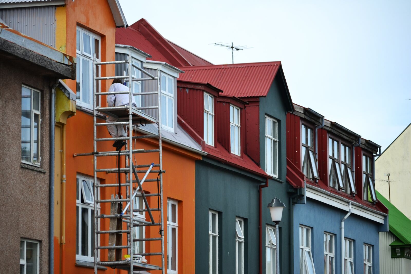 Nikon D3100 sample photo. Iceland, window, street photography