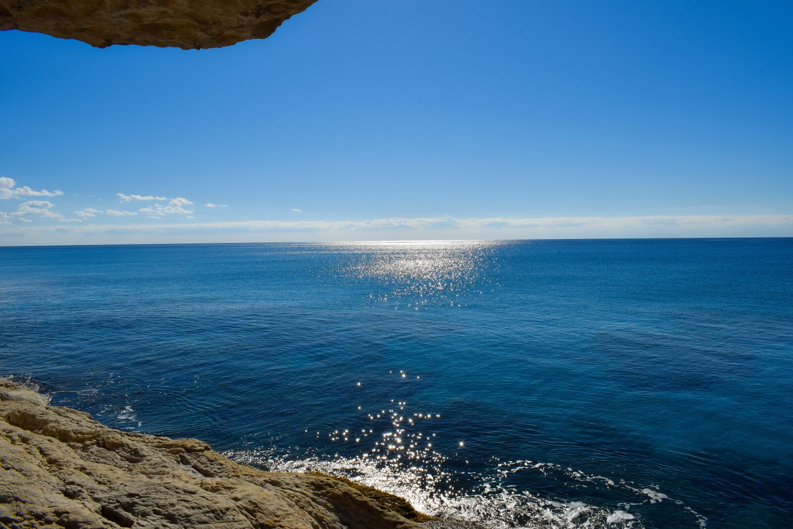 Nikon D3300 sample photo. Cave, sea, sky photography