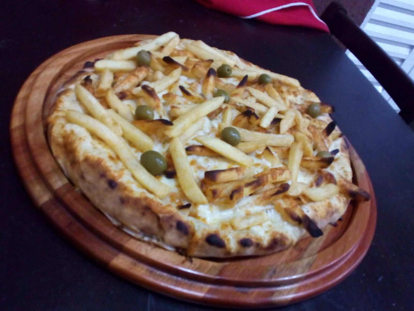 ASUS LIVE (G500TG) sample photo. Pizza, the potato pizza photography