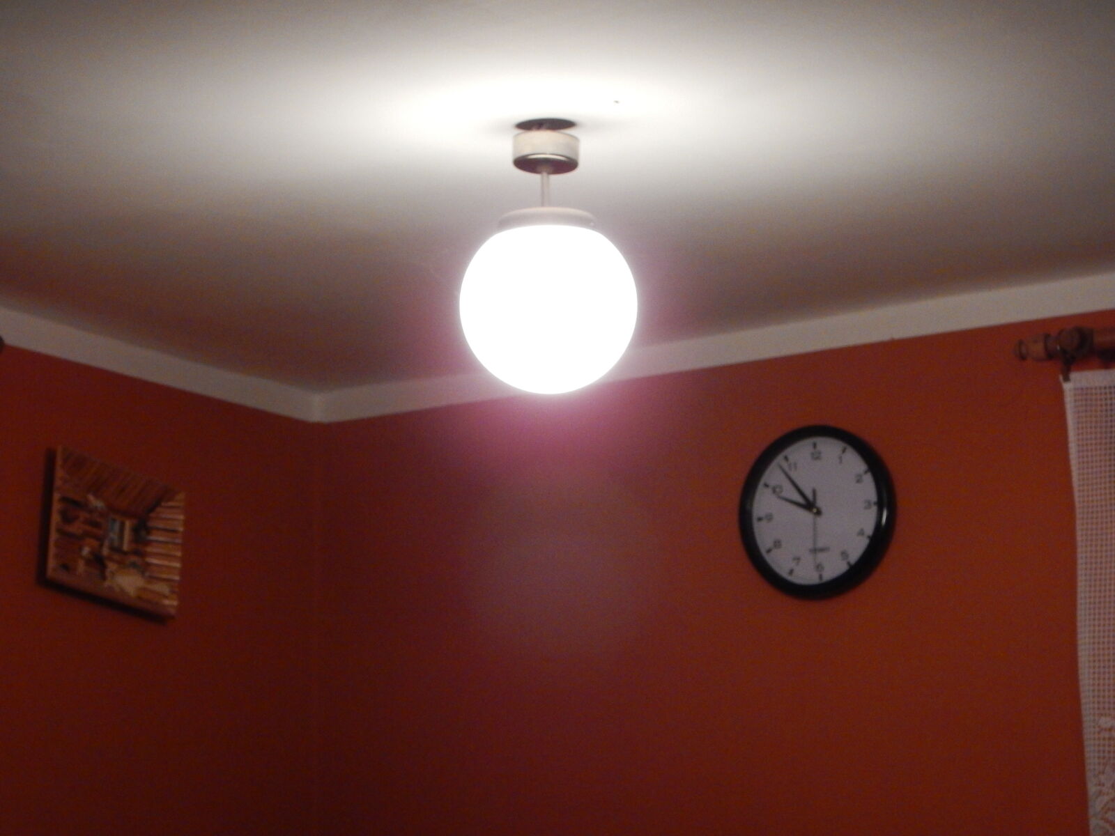 Nikon Coolpix AW130 sample photo. Clock, light, living, room photography