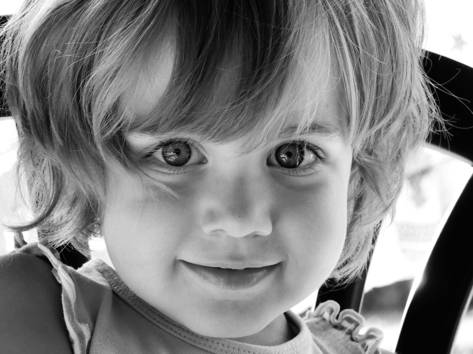 Nikon Coolpix P510 sample photo. Child, black and white photography