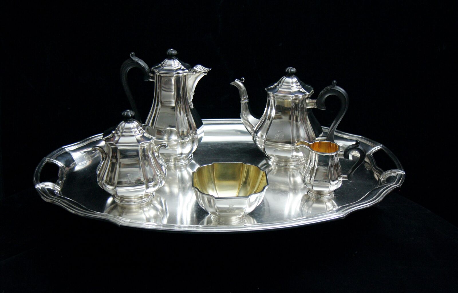 Canon EOS 350D (EOS Digital Rebel XT / EOS Kiss Digital N) sample photo. Sterling silver flatware, vintage photography