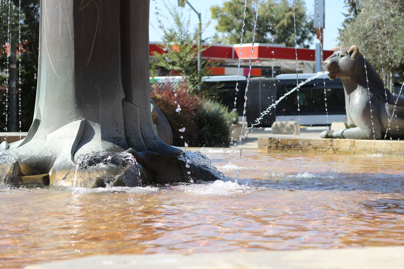 Canon EOS 600D (Rebel EOS T3i / EOS Kiss X5) + Canon EF 50mm F1.8 II sample photo. Fountain, jerusalem, lions, fountain photography