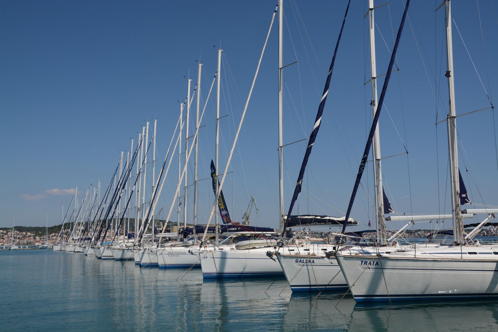 Nikon D7100 sample photo. Sea, ship, croatia photography