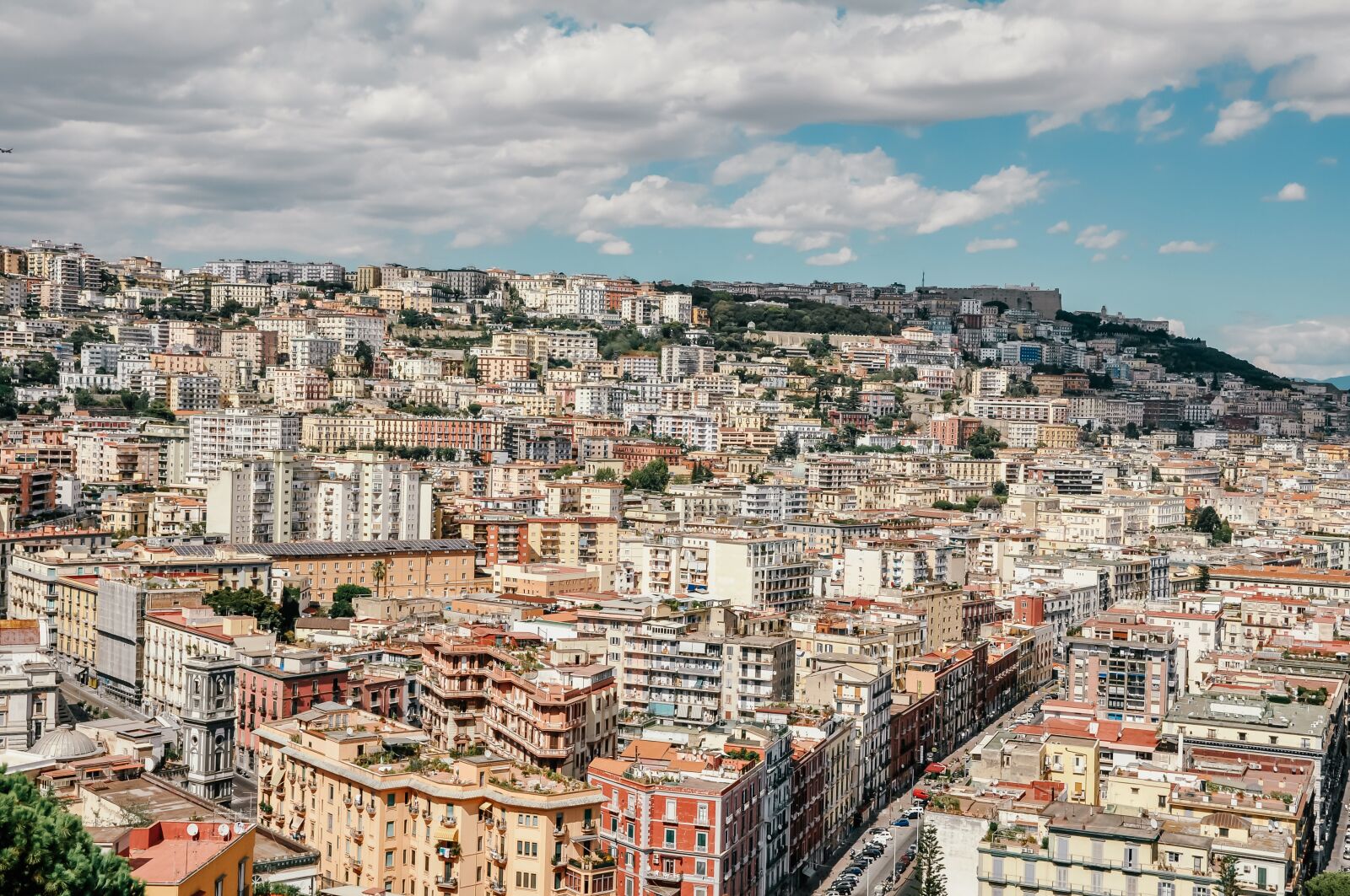 Nikon D90 sample photo. Naples, panorama, italy photography