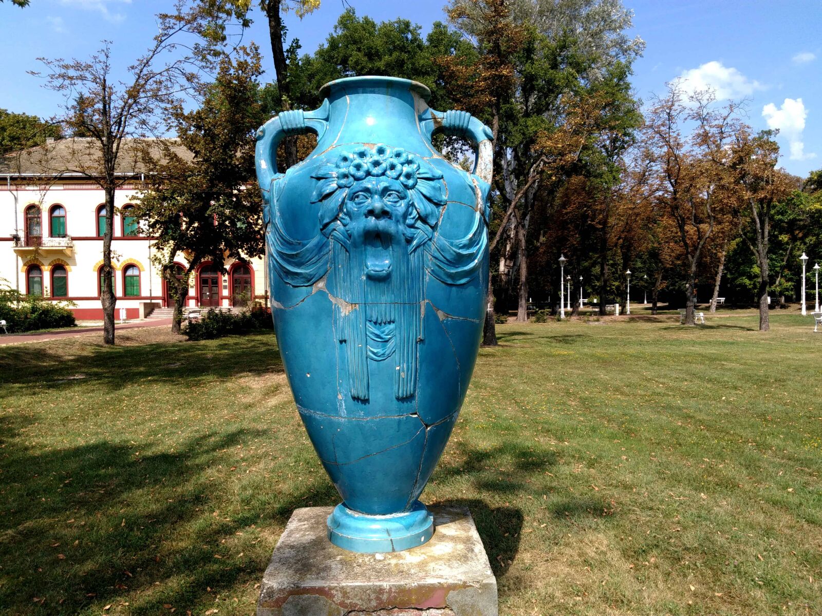 Lenovo S60-A sample photo. Pottery, art, sculpture, blue photography