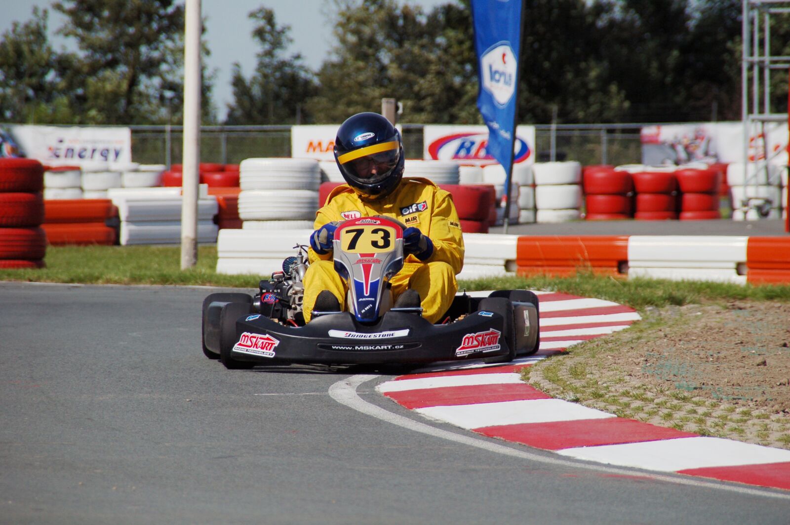 Nikon D50 sample photo. Competition, action, kart photography