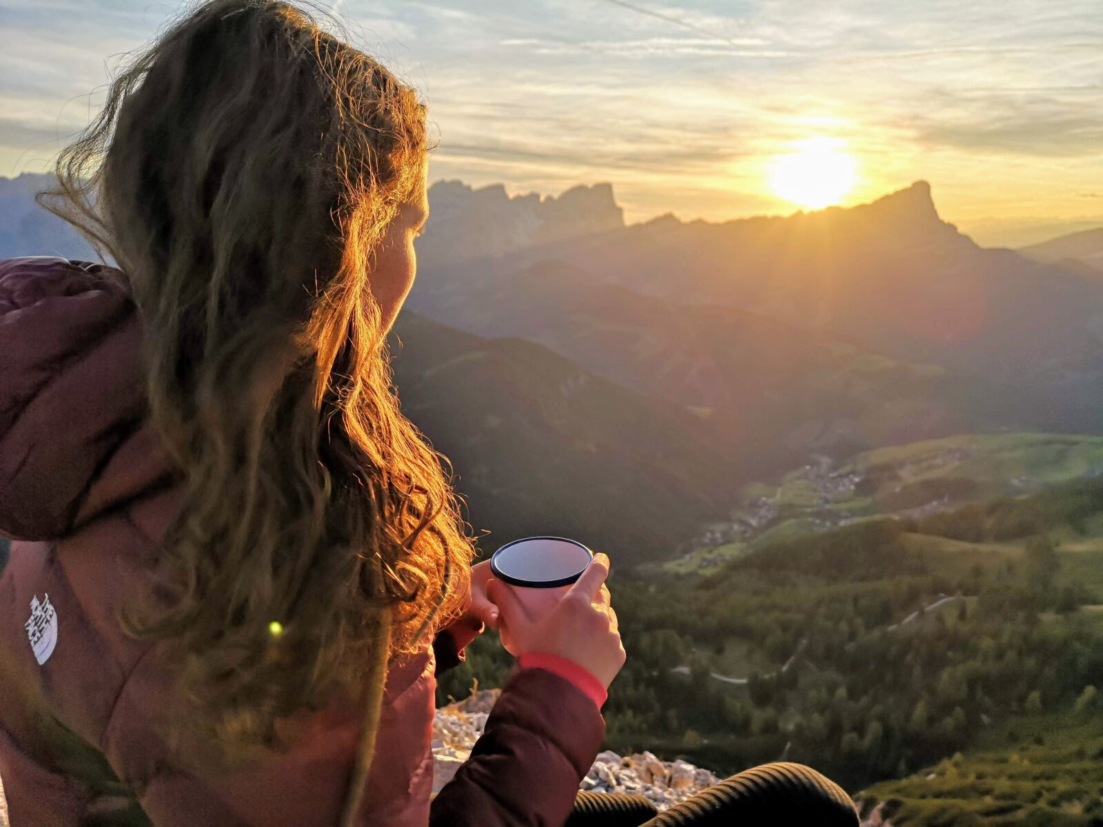 HUAWEI CLT-L09 sample photo. Mountain, sun, sunset photography