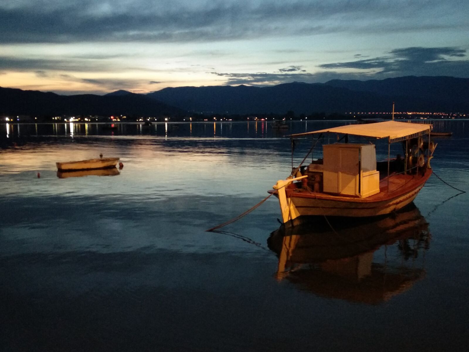 Xiaomi Mi A1 sample photo. Greece, sea, boat photography
