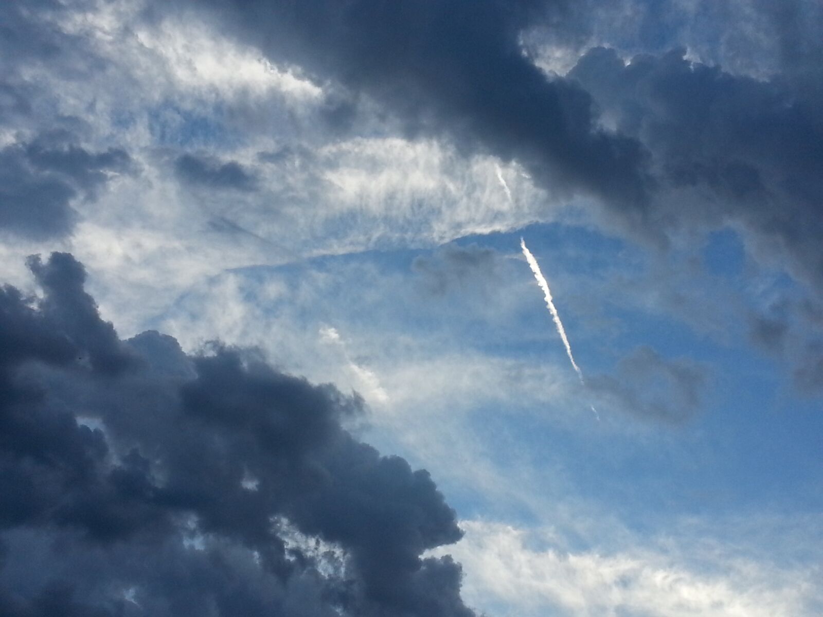 Samsung Galaxy Note2 sample photo. Air, cloudy, sky photography