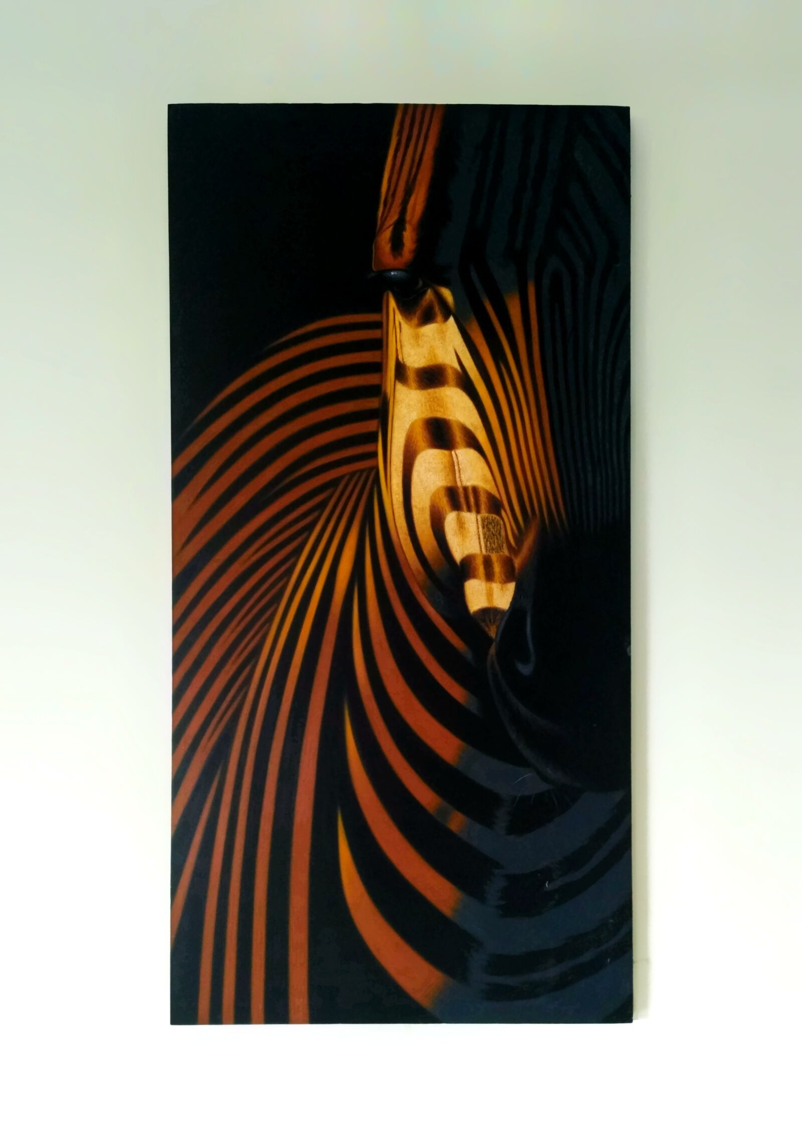 Xiaomi Redmi 3S sample photo. Painting, wall, zebra photography