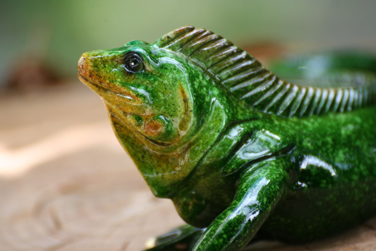 Canon EOS 350D (EOS Digital Rebel XT / EOS Kiss Digital N) sample photo. Iguana, figure, art photography