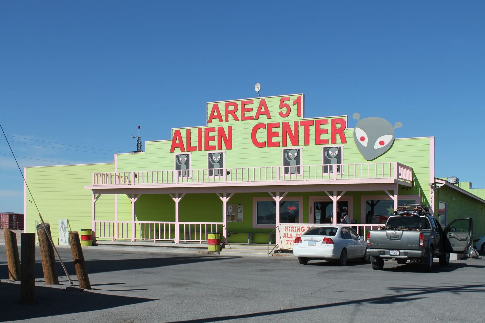 Canon EOS 1100D (EOS Rebel T3 / EOS Kiss X50) sample photo. Area 51, gift shop, nevada photography